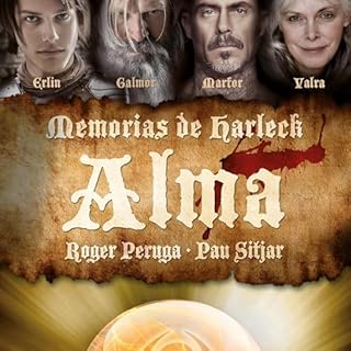 Diseño de la portada del título Memorias de Harleck I. Alma