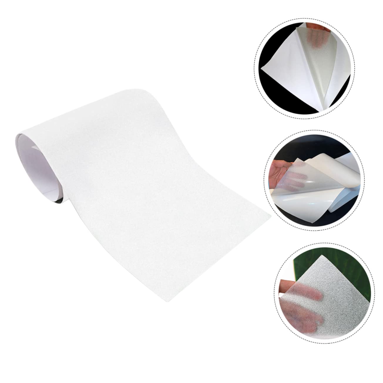 Sosoport 3pcs Professional Skateboard Tape Wear-Resistant Skateboard Decor Self-Adhesive