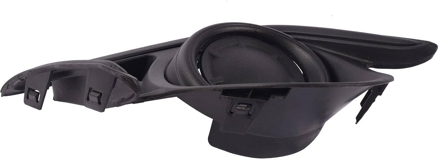 JX RACING Fog Light Lamp Cover Compatible with Mit-subishi Mirage G4 ES 2017-2020 Front Fog Lamp Bezel Cover Trim Right Side Left Side 6402A278 (Driver Side)