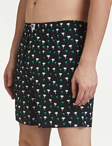 Image of Amazon Brand - Symbol Men 100% Cotton Boxer Shorts in Regular Fit (Pack of 3)