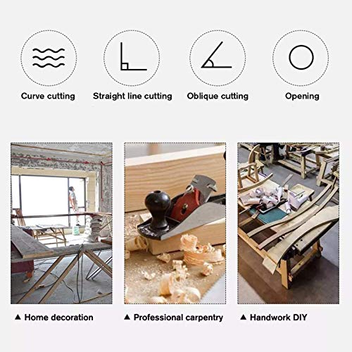 FEEE-ZC 21V 65Mm Akku-Stichsäge, elektrische Säge Tragbare Multifunktions-Stichsäge Holzbearbeitungs-Elektrowerkzeuge… – Bild 3