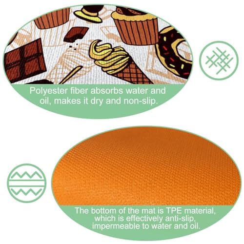 Tapetes de cocina absorbentes para proteger tus suelos con estilo de repostería 6