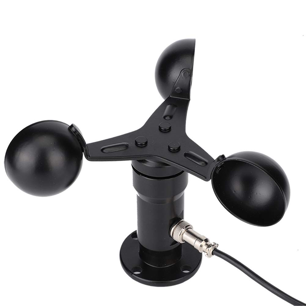 Wind Speed Cup, Aluminium Alloy Anemometers Detector Wind Speed Sensor Anemometer for Power Plants Meteorological Monitoring