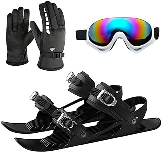 Mini Short Ski Skates Set
