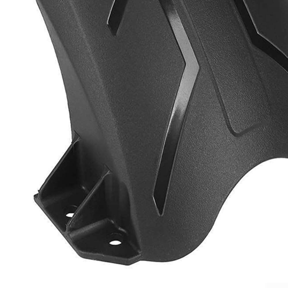 KUGOO - Parafango anteriore per KuKirin per scooter elettrico G2 Max, protezione frontale contro fango e spruzzi d'acqua, nero (anteriore)