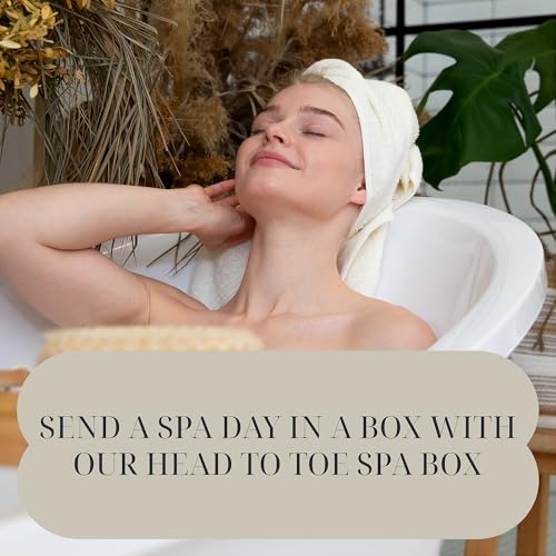 HALLBY - Head to Toe Spa Box, Pamper gifts for women, Pamper Hampers, Spa gift set, Friend Gifts, Birthday Gift for her, Self Care Gifts, Gifts for friend, Get Well Soon Gifts, Birthday gifts for mum - Image 5