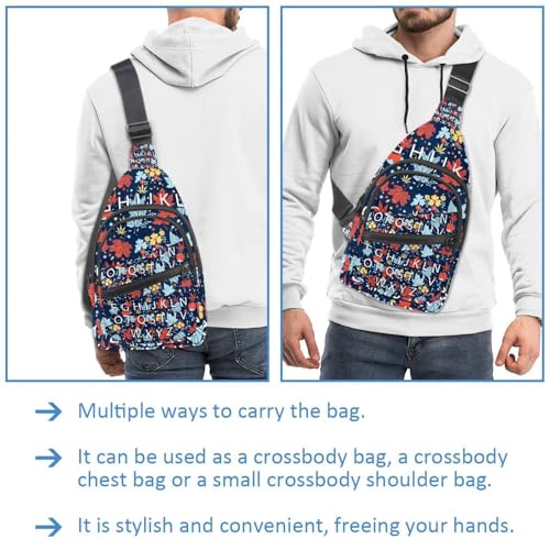 Bolsa de pecho impermeable para hombre que protege tus objetos de la lluvia con estilo único 2