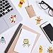 50pcs Cartoon Winnie Pooh Bear Stickers for Kids,Vinyl Waterproof Princess Decal for Water Bottle Laptop Toy Sticker for DIY Decorate Bumper Phone Hard Hat Kids Teens Gifts (Bear)