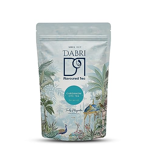 Image of Dabri Cardamom Elaichi CTC Tea 250gm Pouch | Pure Natural Elaichi Chai | Rich in Antioxidants | Supports Digestion | Detox Tea | Helps Reduce Cavities | Strong Aroma & Authentic Taste