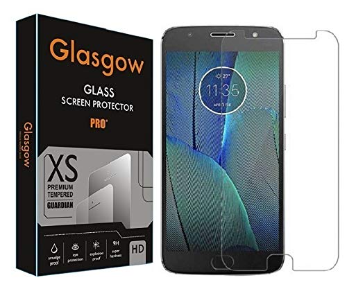 Glasgow Premium Tempered Glass Screen Protector for Motorola Moto G5s Plus [flexible] [Gorilla] Bubble Free Installation [Screatch proof] [Guard] (B082HPW9PS) Amazon Price History, Amazon Price Tracker