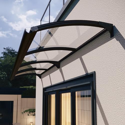 Toldo para Puerta Exterior Anti-UV con Cubierta Resistente a la Lluvia 2