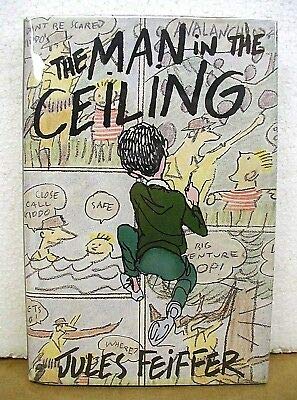 The Man in the Ceiling by Jules Feiffer 1993 HB... B08JVG6DYF Book Cover