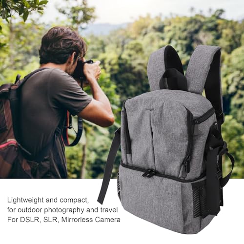 Mochila para Câmera Digital, Fotografia à Prova D'água Com Capa de Chuva de Eva para Câmeras Digita