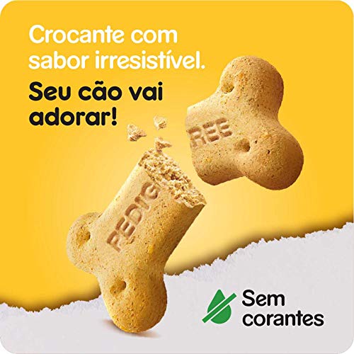 Kit Biscoito Pedigree Biscrok Para Cães Adultos Raças Pequenas 3x1kg