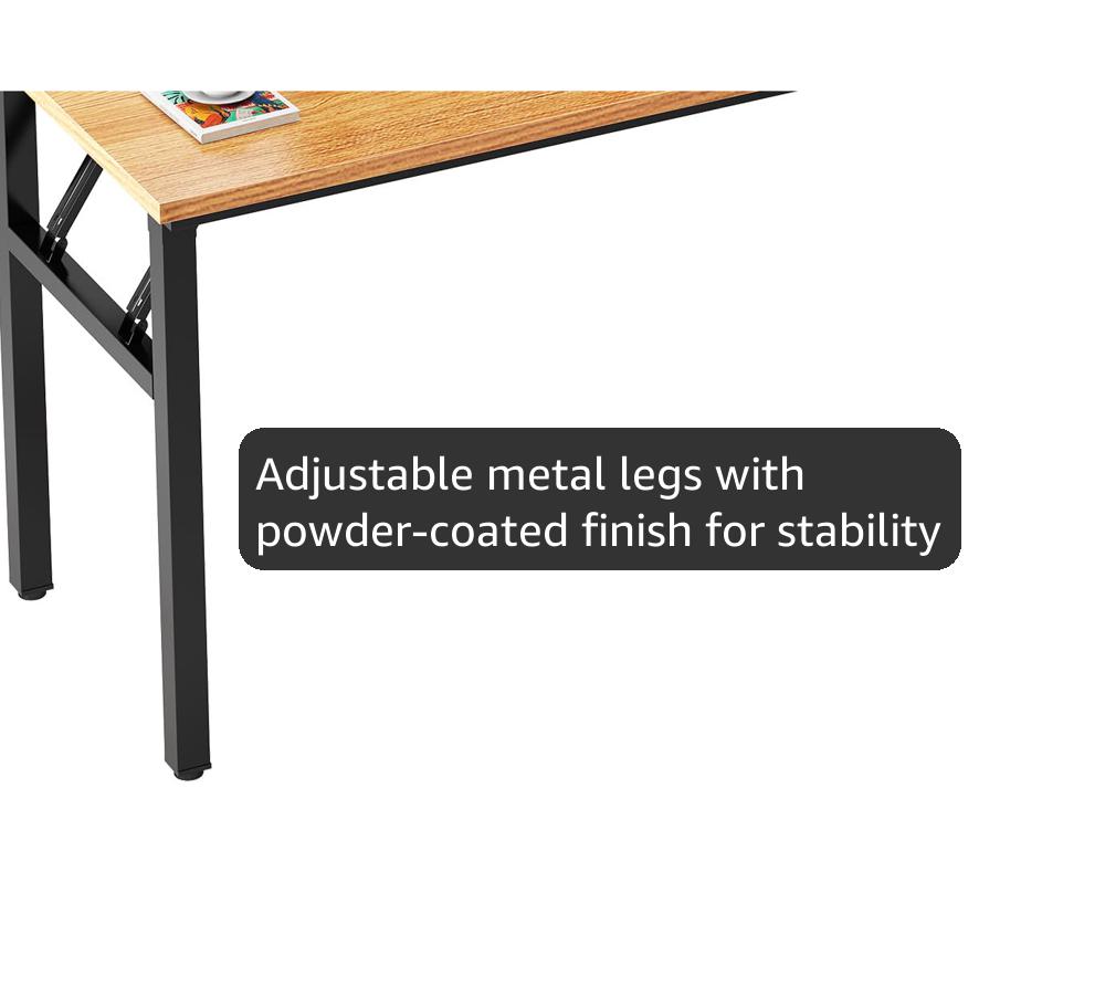 Amazon.com: Need Folding Computer Desk, Large 62 inches Folding