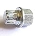 CNUPSM 11 Splines Anti-Theft Wheel Lock Nut Key Adapter 8D0601139F001 Compatible with ABC 11 Teeth (Pointy) 1997-2007 VW Bettle Bora Golf Jetta Passat Audi A4 A6 S6 A8 TT SEAT Skoda