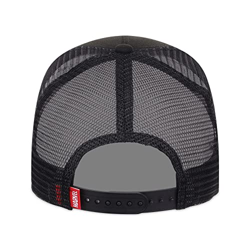 Deadpool A-Frame Trucker Adjustable Snapback Hat Blk/Red #TOP3