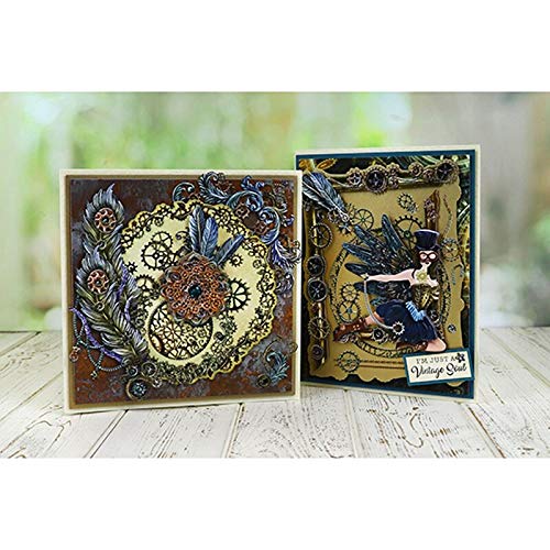 20 Metal Cutting Dies and Scrapbooking for Paper Making Angel Girl Embossing Foil Plates Frame Card Craft No Stamps Abum DIY