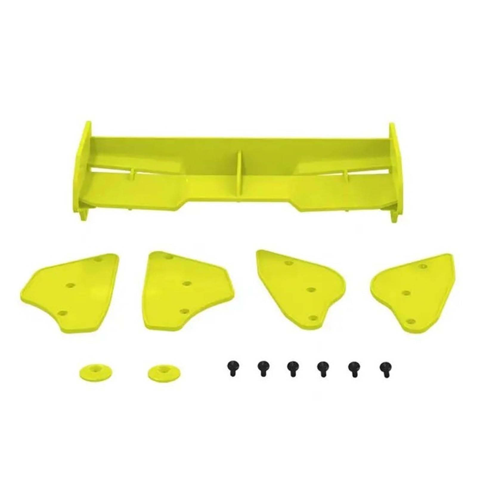 Llanta Nailon WN-001 ala Trasera Hi-Downforce Todoterreno Piezas Coche para Buggy Control Remoto Reparación Accesorios Modelos Juguete Repuesto 1/8 Accesorio Modelos RC