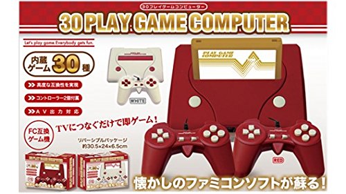 Amazon | 30プレイゲームコンピューター レッド | テレビゲーム