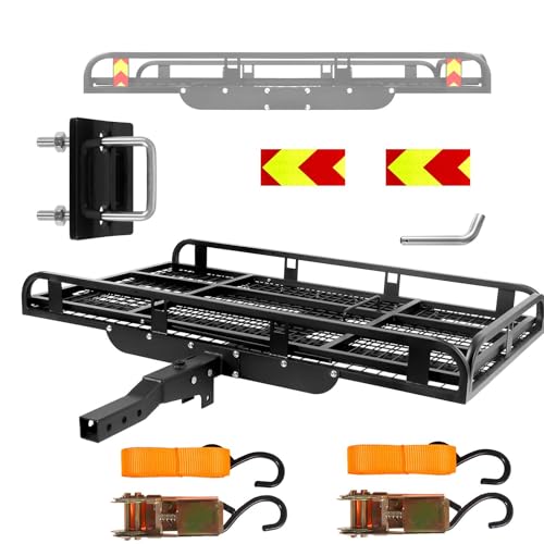 500LBS Capacity hitch cargo carrier