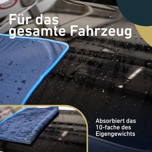 Aurum-Performance® Auto Trockentuch XXL 90x60 cm saugstark & lackschonend – Ansicht 7