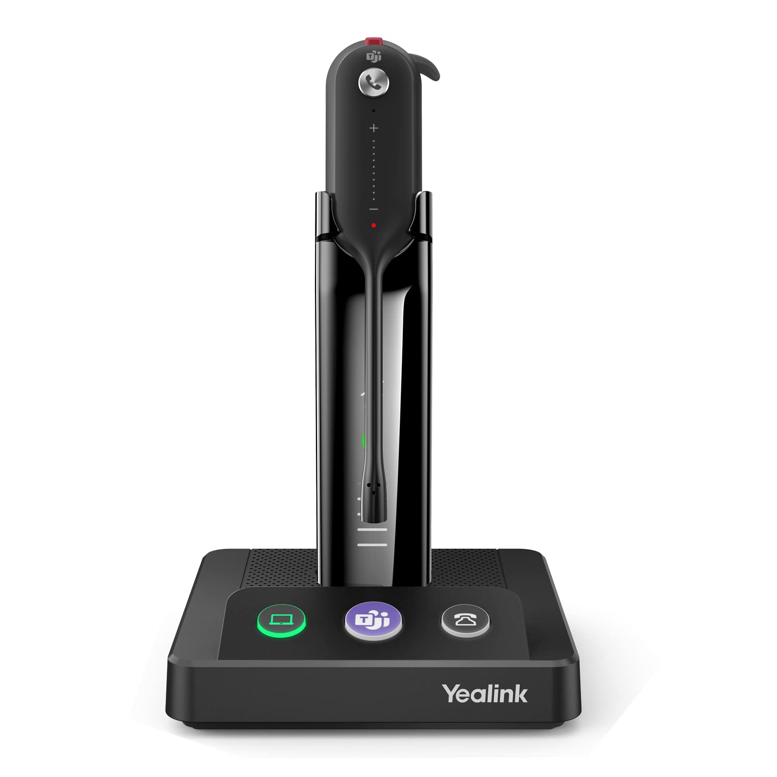 Buy Yealink WH63 Wireless DECT Mono Headset,Zoom Teams Certified, Wireless Headphones with Noise