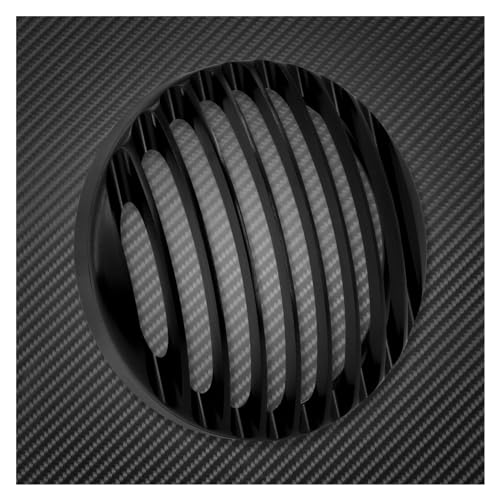 Grille de Phare LED Moto CNC Noir 5,75 Pouces pour Harley Davidson Sportster XL 883
