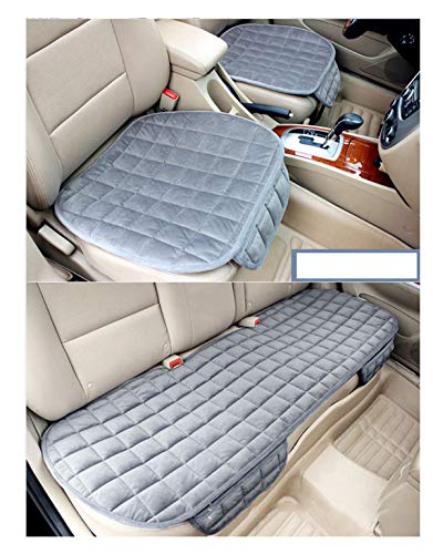 Coussin Housse de Protection, Siège de Voiture Housses de Sangle rembourrée siège d'auto Couvre Coussins rembourrés Couvre Avant siège d'auto Housses de siège,Gris,Siège Avant * 1 pic Cover