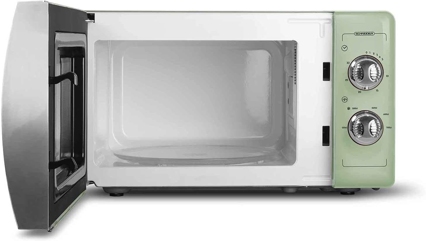 SCHNEIDER SMW 20V GA Microwave Oven with door open