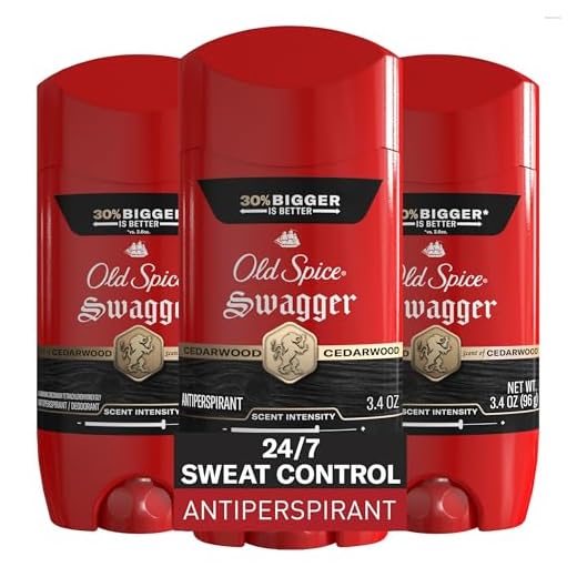 Old Spice Antiperspirant and Deodorant for Men, Invisible Solid, Swagger Scent, 3.4 oz (Pack of 3)