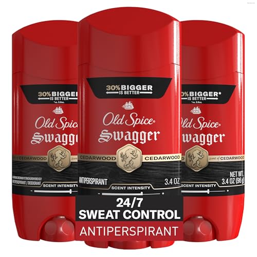 Old Spice Antiperspirant Deodorant for Men, Swagger Scent, 3.4 oz Pack of 3 - image 1