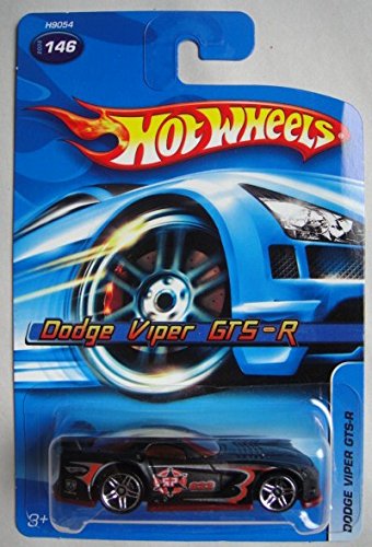 Amazon.com: Hot Wheels Negro/ROJO Dodge Viper GTS-R #146 PR5