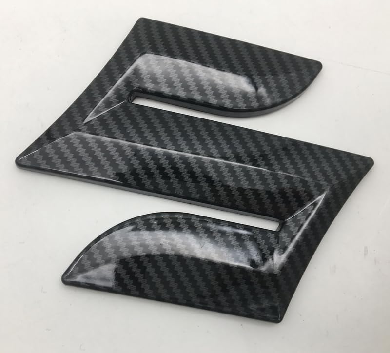 Car Emblem Sticker for Suzuki Vitara Alivio Swift Alto SX4, Badge Stickers, Badge Decal Car Sticker, Car Letter Emblems Decal, Decoration Stickers Replacement Accessories,A Black-10CM