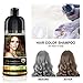 Herbishh Hair Color Shampoo for Gray Hair – Magic Hair Dye Shampoo – Colors Hair in Minutes–Long Lasting–500 Ml–3-In-1 Color for Women & Men –Ammonia-Free (Chestnut Brown)