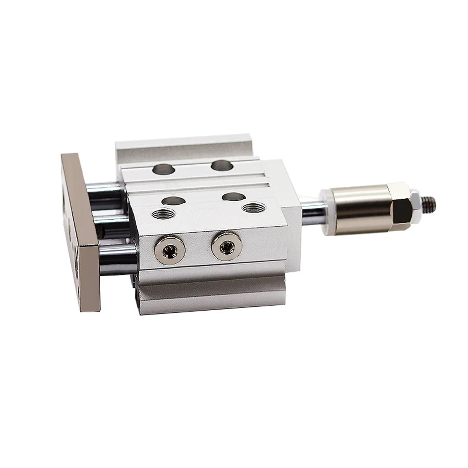 Cylinder Pneumatyczny, MGPM20/25 regulowany skok rozmiar otworu 20mm/25mm trójosiowy z prętem kompaktowy siłownik pneumatyczny(MGPM20x20-20-XC8)