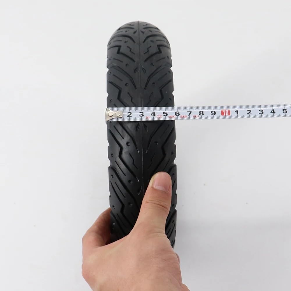 Neumático para Patinete eléctrico Neumático Macizo de 10 Pulgadas 10x2,5 10x2,50 Neumático Macizo no neumático para Patinete eléctrico Piezas para Ruedas eléctricas de Coche de Equilibrio Rueda para