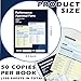 50 Sets Performance Appraisal Form Carbon Copy 11 x 8.5 Inches Employee Warning Notice Form Employee Discipline Action for Management (Performance Appraisal Form)