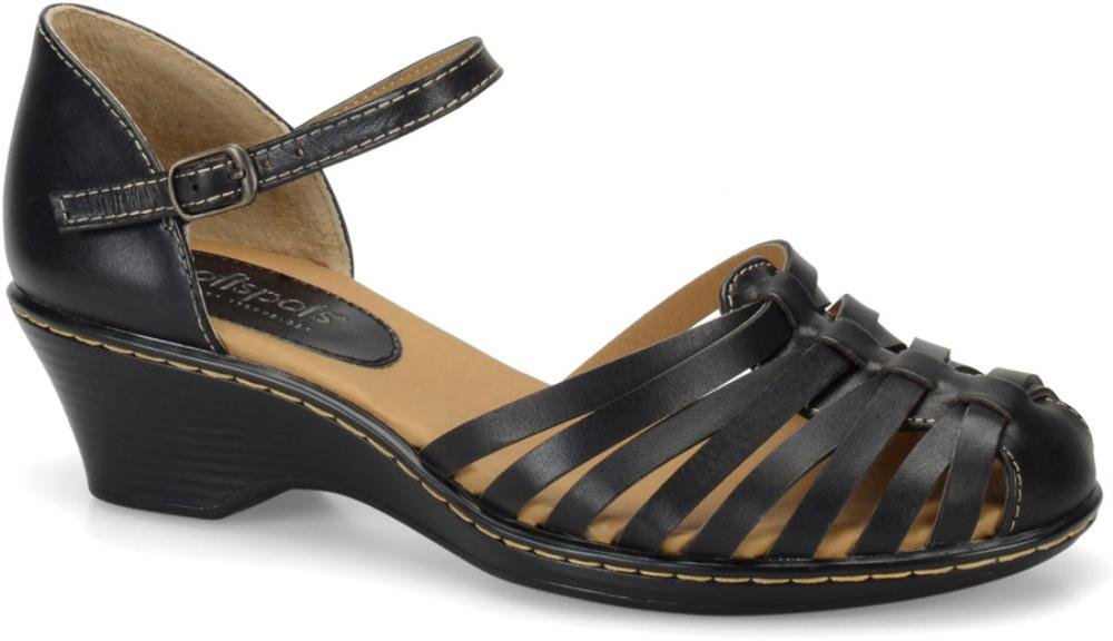Comfortiva Tatianna - Soft Spots - Sandals for Women - Leather Upper - Adjustable Ankle Strap - Lightweight
