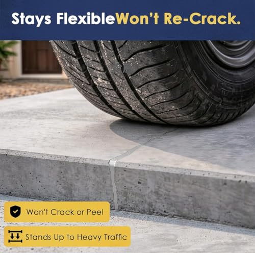 Image of LYROVO Quick-Dry Crack Filling Sealant 500g, Modified Silane Waterproof Concrete Crack Repair Glue for Walls, Roofs, Driveways, Tile & Expansion Joints