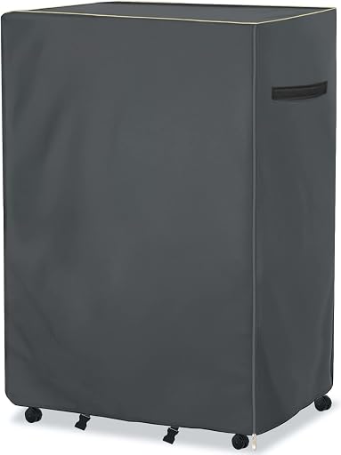 Rollaway Bed Storage Cover,Heavy Duty Waterproof Universal Folding Bed Storage Cover With Zipper for Twin Size 38-Inch Folding Bed.(39" L x 15" W x 44.8" H,Grey)