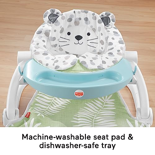 image for Fisher-Price Portable Baby Chair Deluxe Sit-Me-Up Floor Seat with Feed