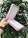 JunningGor Wedding Jewelry Sets Velvet Box Necklace Earring Ring Display Case Storage Holder (Pink)