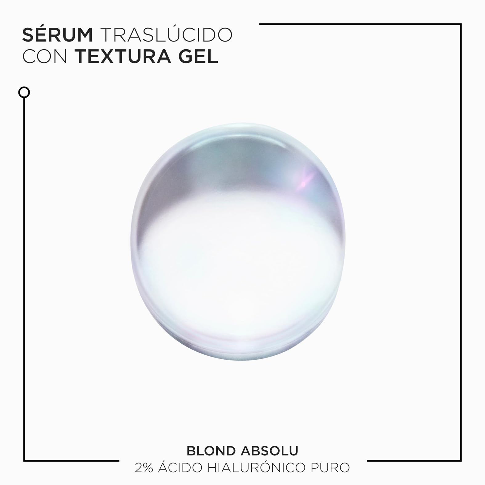 Kérastase Sérum Hidratante, Para Cuero Cabelludo Seco y Cabello Decolorado, Con 2% Ácido Hialuró