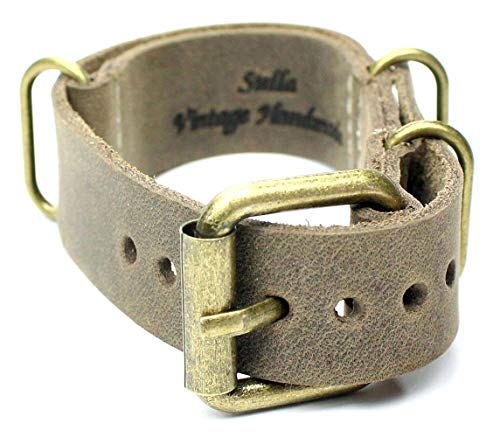 Bracelet de montre Sulla SullaNatoBR20FS en cuir véritable élégant