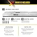 Xcluder 48 in. Low-Profile Door Sweep, Aluminum 2-Pack, Seals Out Rodents & Pests, Enhanced Weather Sealing, Easy to Install; Door Seal Rodent Guard; Rodent Proof Door Sweep