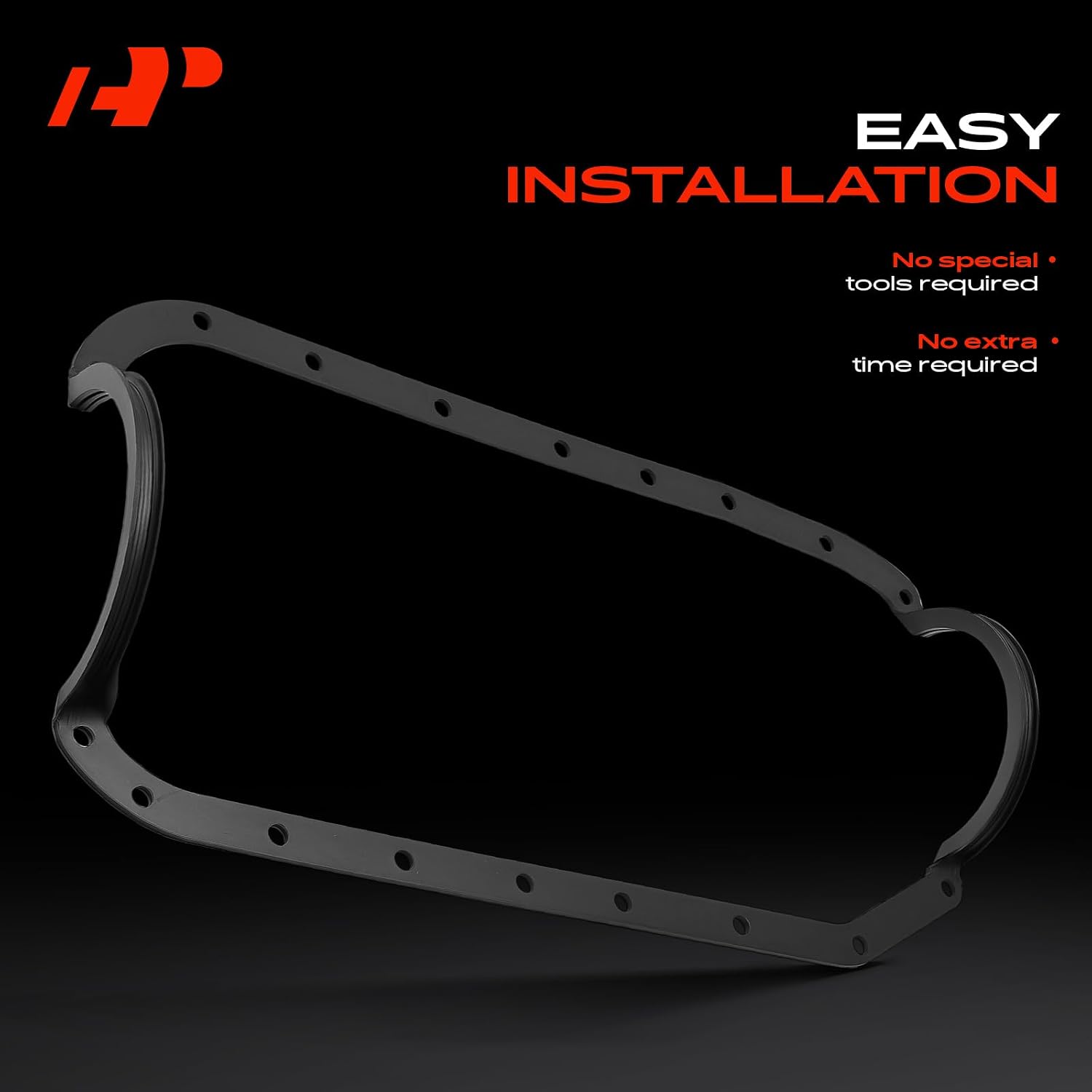 A-Premium 1.8L 2.0L 2.3L Engine Oil Pan Gasket Set, Compatible with Isuzu Amigo 1989-1993, I-Mark 1981-1984, Impulse 1985-1989, Pickup 1986-1995 & Pontiac Acadian 1981-1986 & Chevrolet Chevette