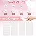 LOMIMOS 3090 Pcs Pearl Stickers,4 Size Self Adhesive White Flat Faux Back Pearl Embellishment Stickers Sheet for Face Beauty Makeup Hair Nail Phone DIY Craft Decor, 3/4/5/6mm