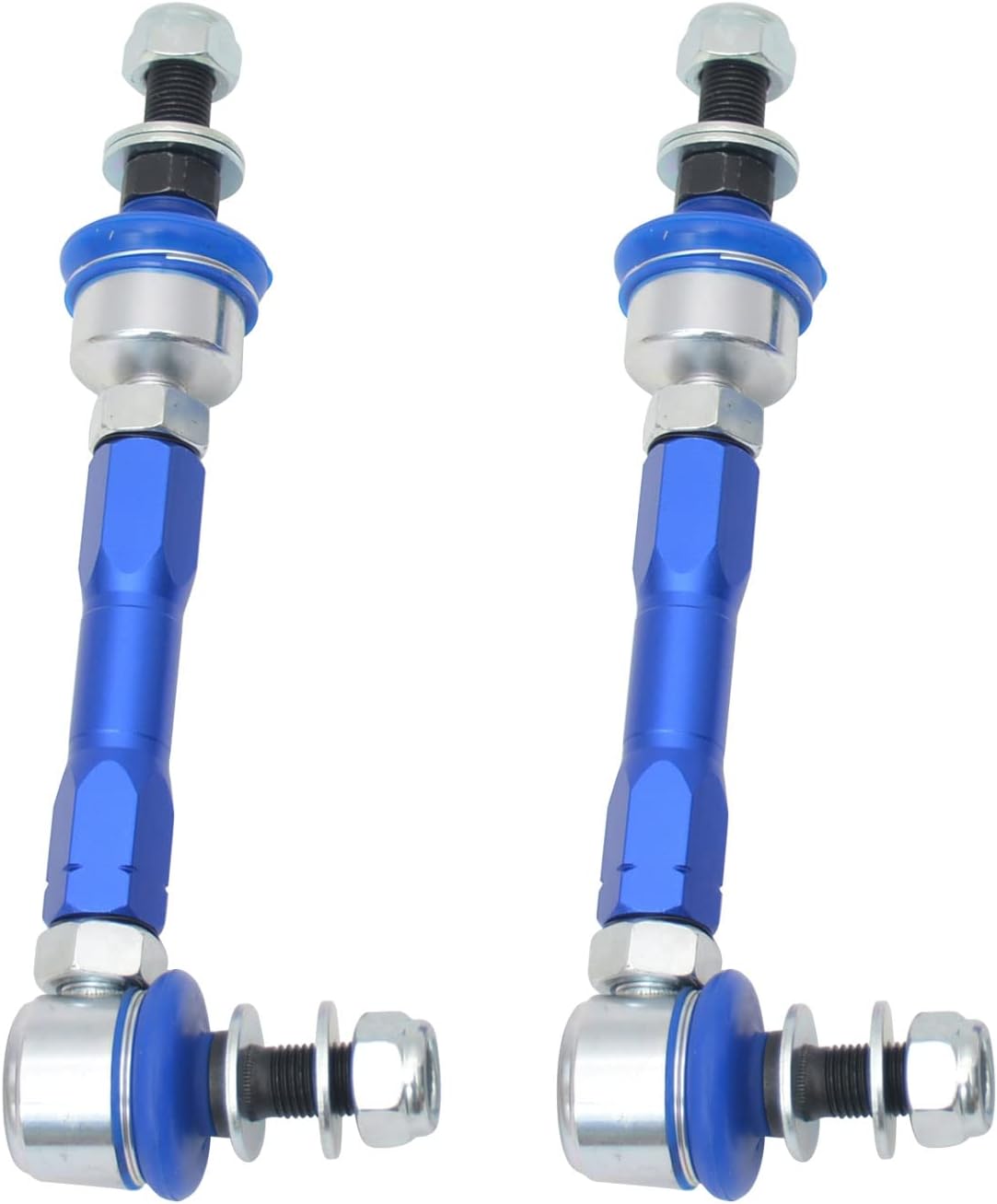 Rear Adjustable Stabilizer Sway Bar Link Kit Fit for FJ CRUISER GSJ1 / LAND CRUISER PRADO 120 150,12mm Ball Joint Adjustable Suspension Kit