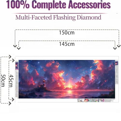 Broderie Diamant Grand Format Toile Adhésive Haute Précision SP-619